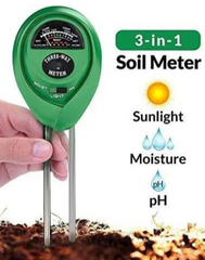 Sulfar Soil Tester 3-in-1 Plant Moisture Sensor